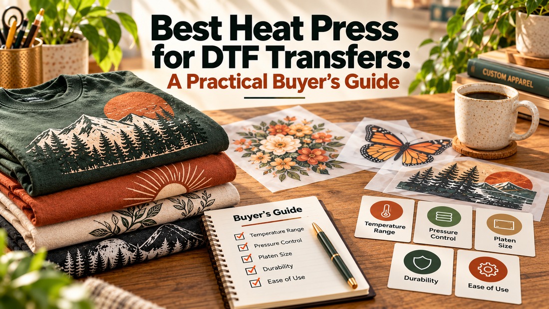 Choosing a Heat Press for DTF Transfers
