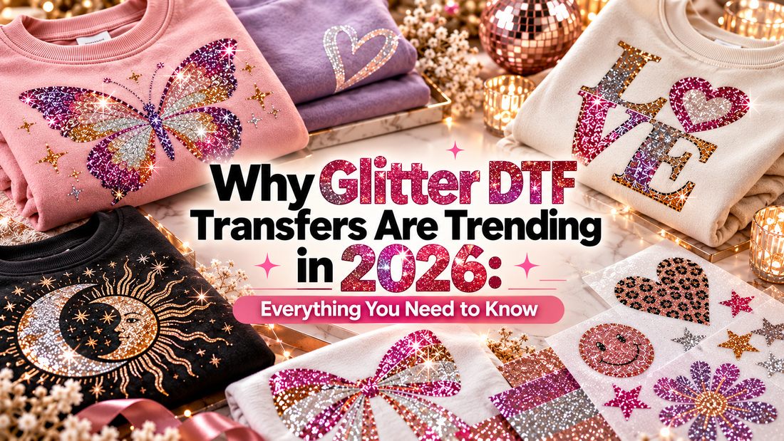 Glitter DTF Transfers: Uses and Application