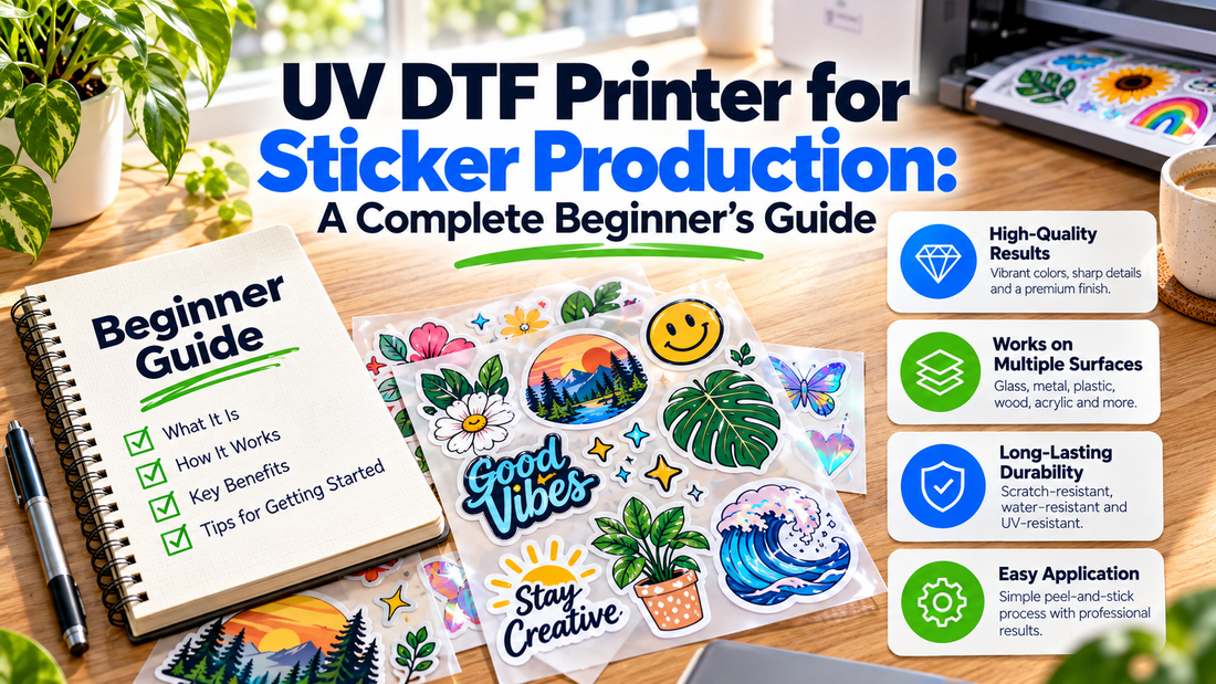 UV DTF Printer Guide for Beginners